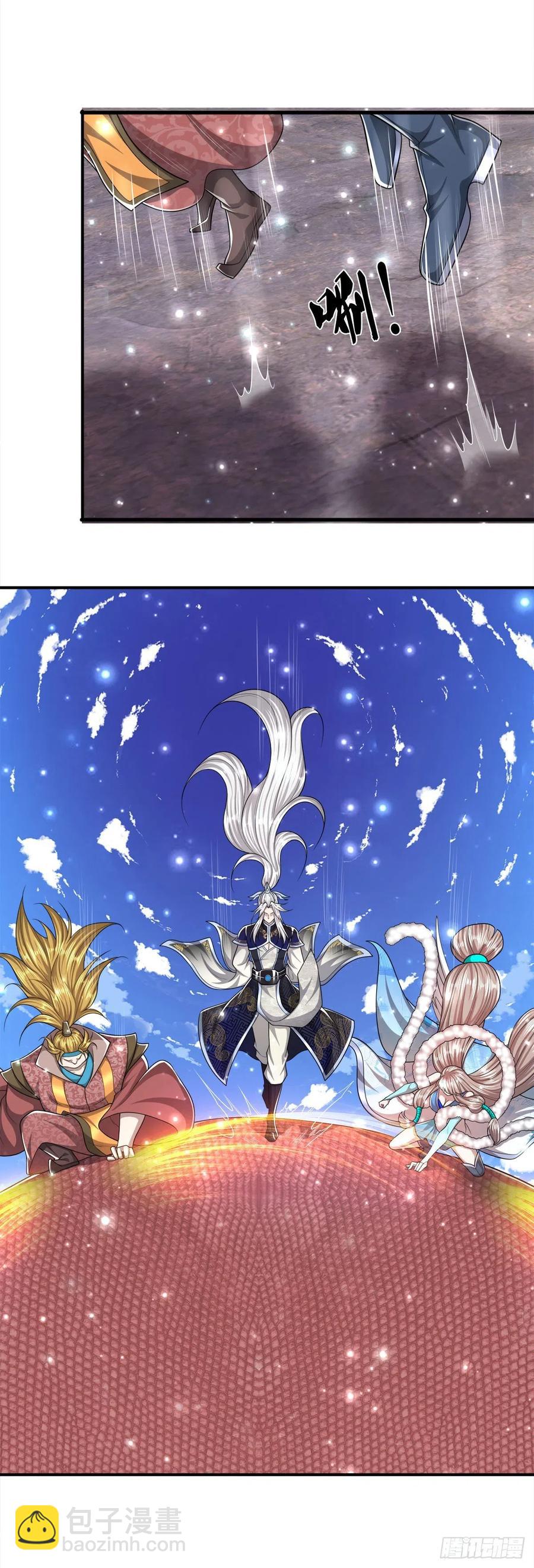 🍵被困百万年：弟子遍布诸天万界 第100话 八尾天兽，灵溪五灵 第34页
