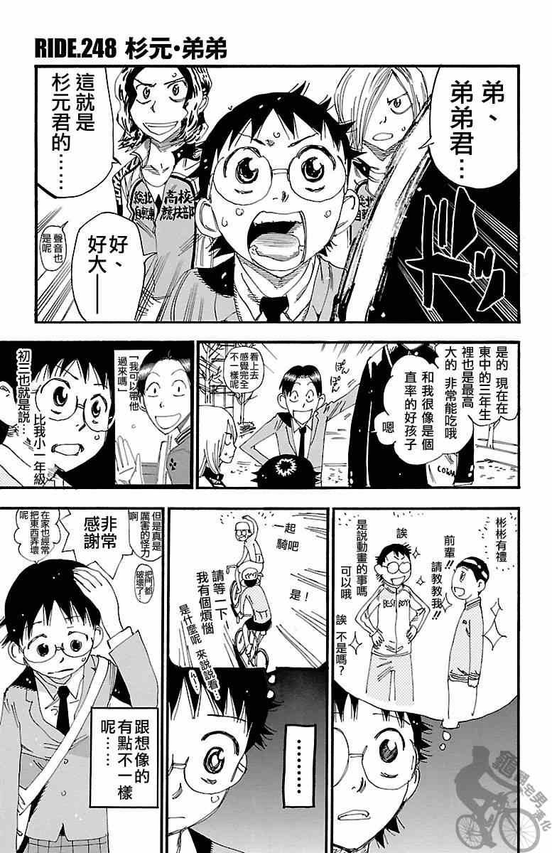 🍵飙速宅男 SPARE BIKE 第248话 第1页
