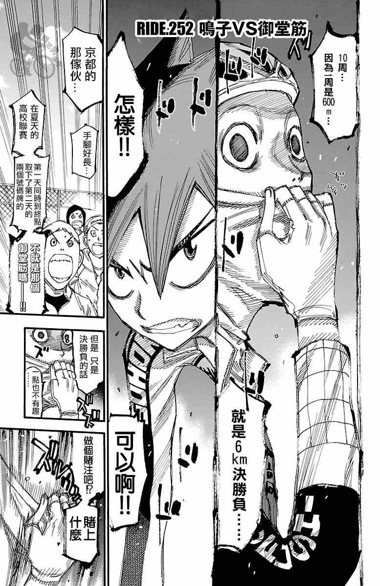 🍵飙速宅男 SPARE BIKE 第252话 第1页