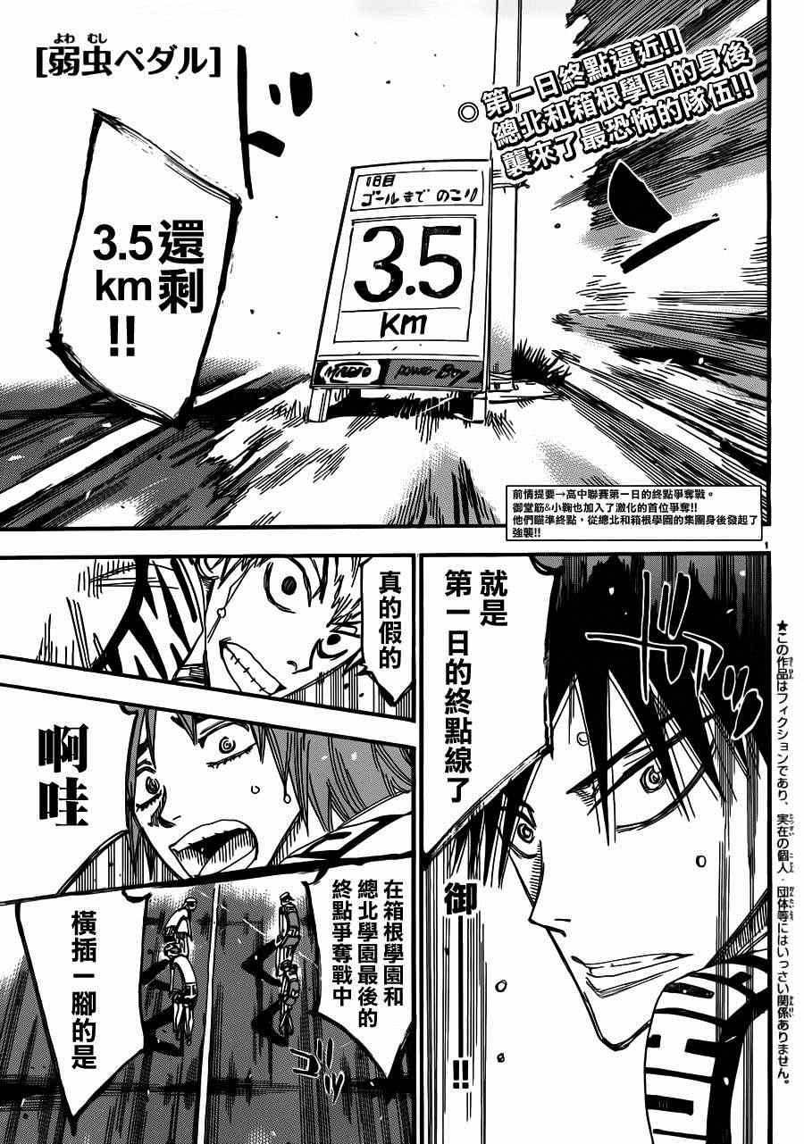 🍵飙速宅男 SPARE BIKE 第340话 第1页