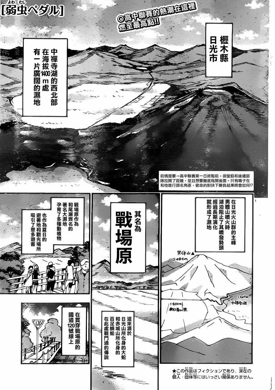 🍵飙速宅男 SPARE BIKE 第344话 第1页