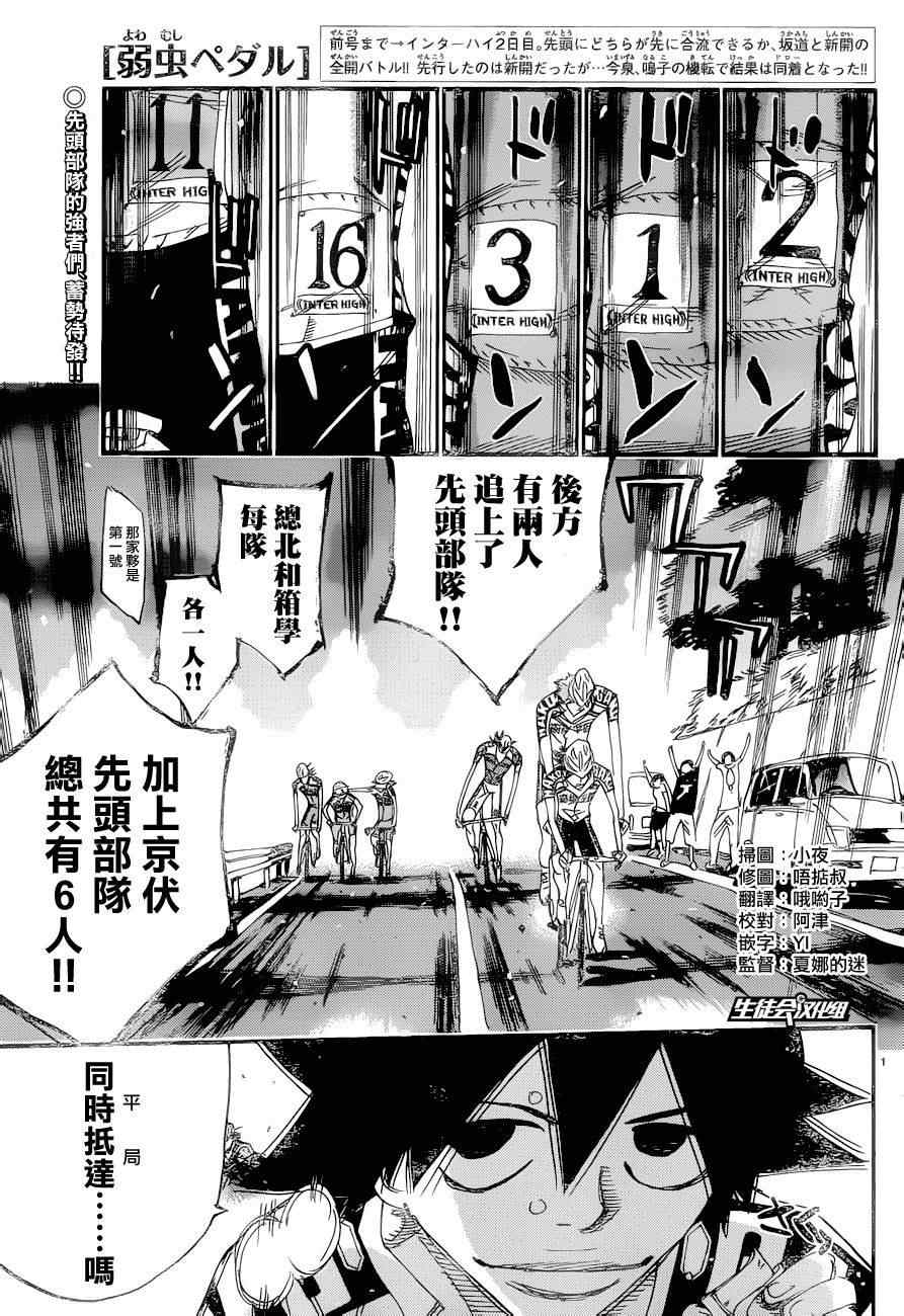🍵飙速宅男 SPARE BIKE 第370话 第1页