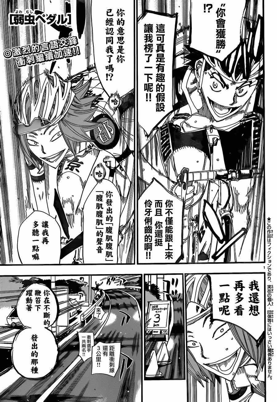 🍵飙速宅男 SPARE BIKE 第376话 第1页