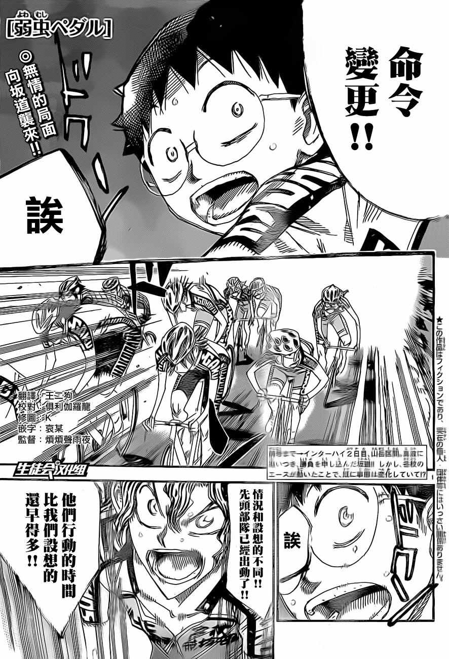 🍵飙速宅男 SPARE BIKE 第394话 第1页
