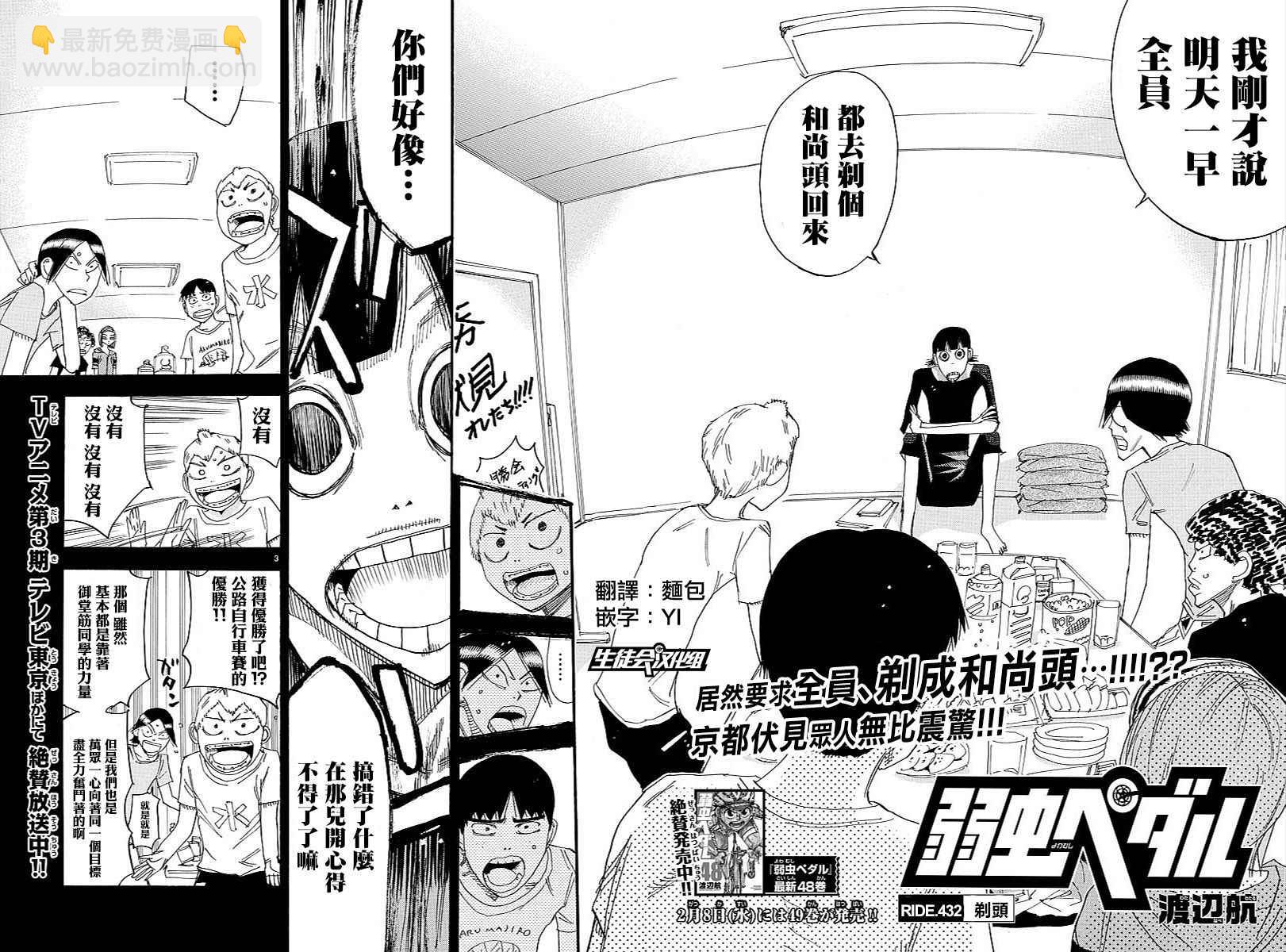 🍵飙速宅男 SPARE BIKE 第432话 第2页