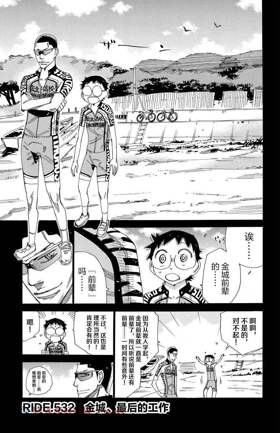 🍵飙速宅男 SPARE BIKE 第532话 第1页