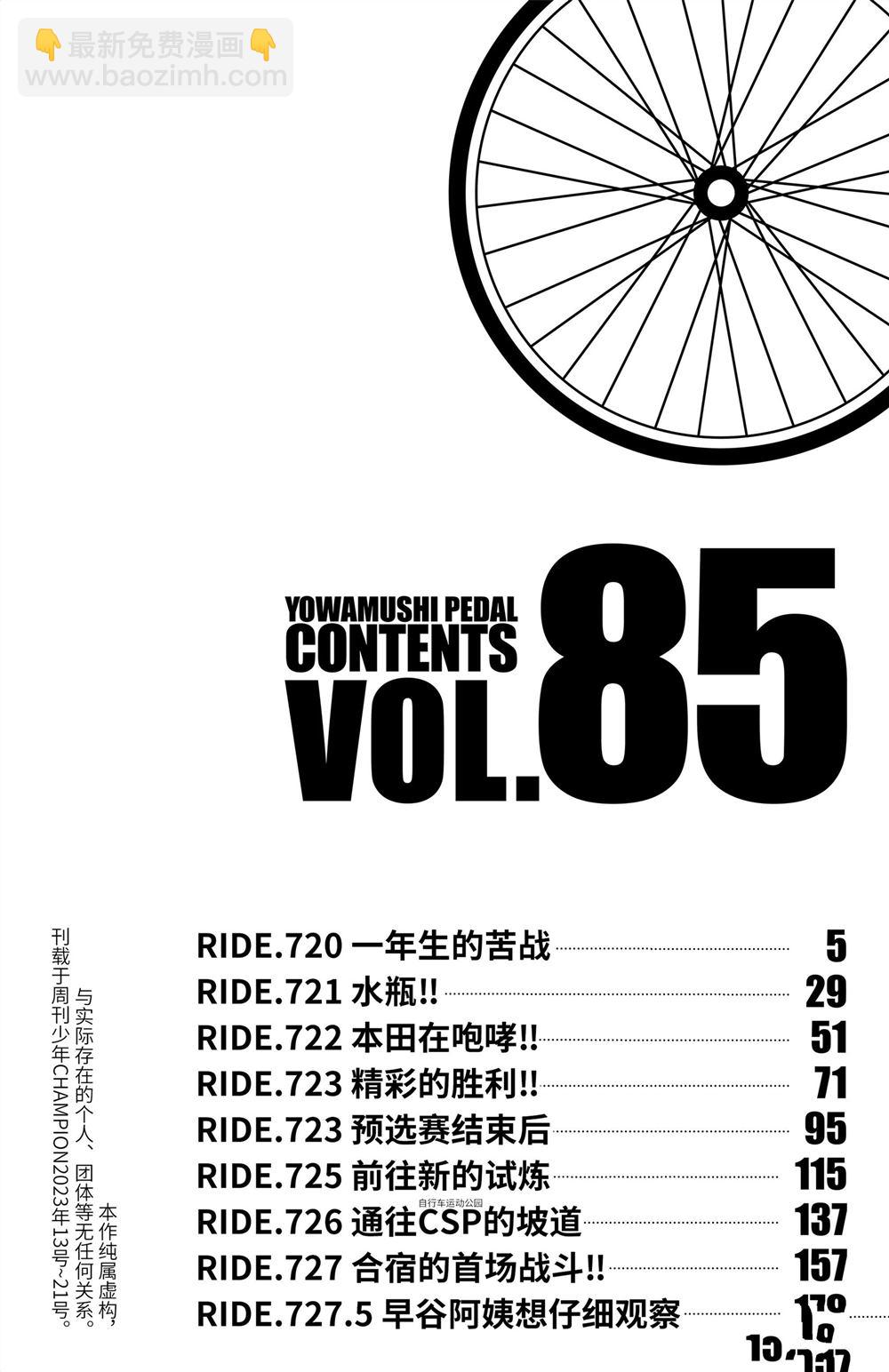 🍵飙速宅男 SPARE BIKE 第85卷 第5页