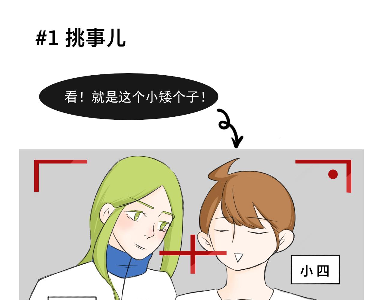 🍵不三不四的校园日常 比身高吗兄弟 第1页