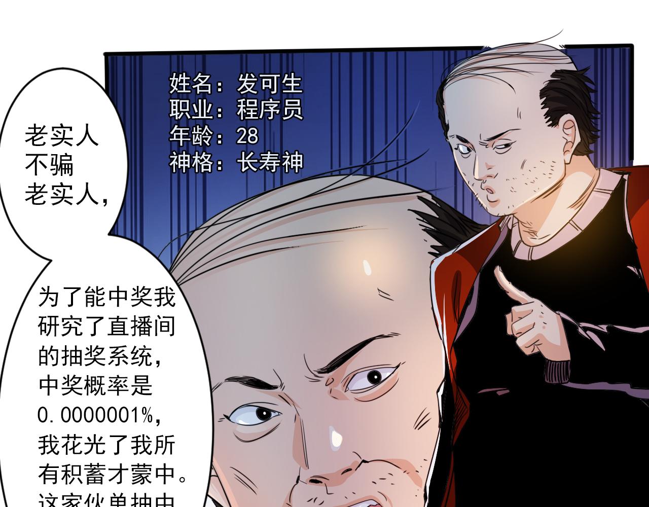 🍵不小心捲成了神 第2话 开端:奇葩神格 第35页