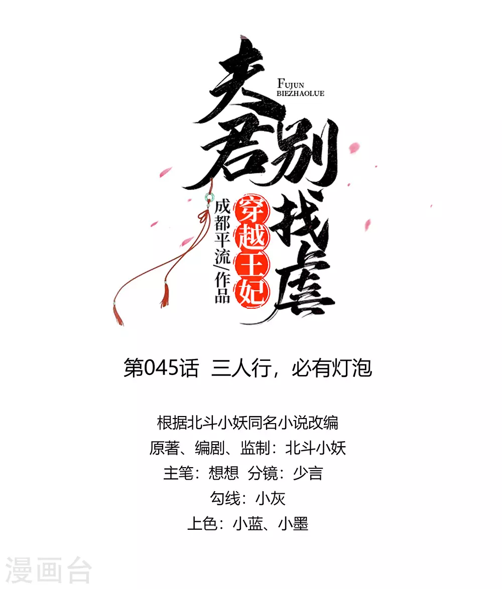 🍶穿越王妃，夫君别找虐 045 三人行，必有灯泡 第1页
