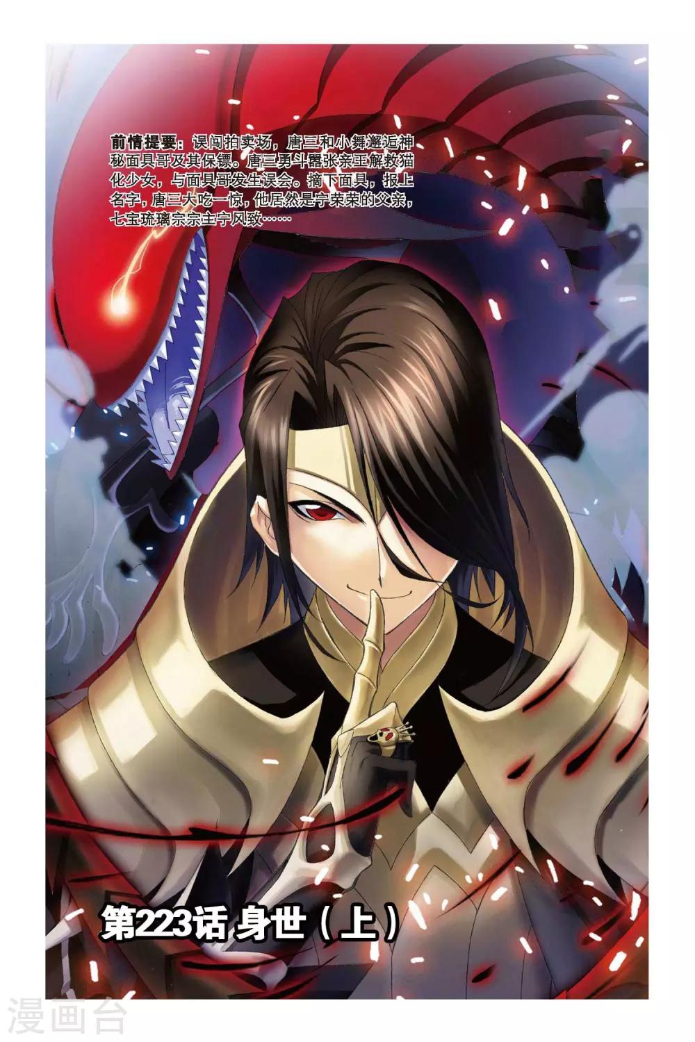 🍼斗罗大陆 第223话 身世(上) 第1页