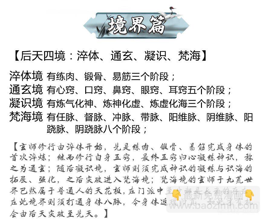 🍼堕玄师 番外：境界及人物梳理 第2页