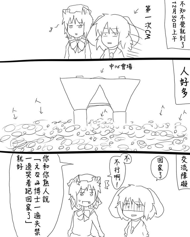 🍺えなみ教授东方短篇集 第83话 C83报告漫画 第4页