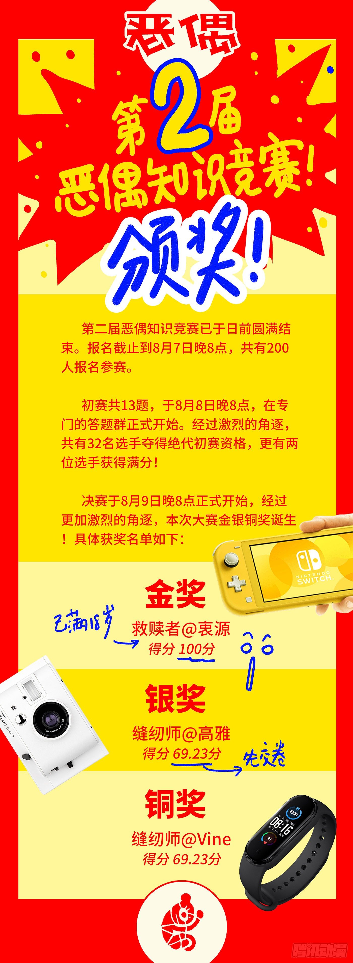 🍺恶偶 (天才玩偶) 第2届恶偶知识大赛颁奖晚会！ 第1页
