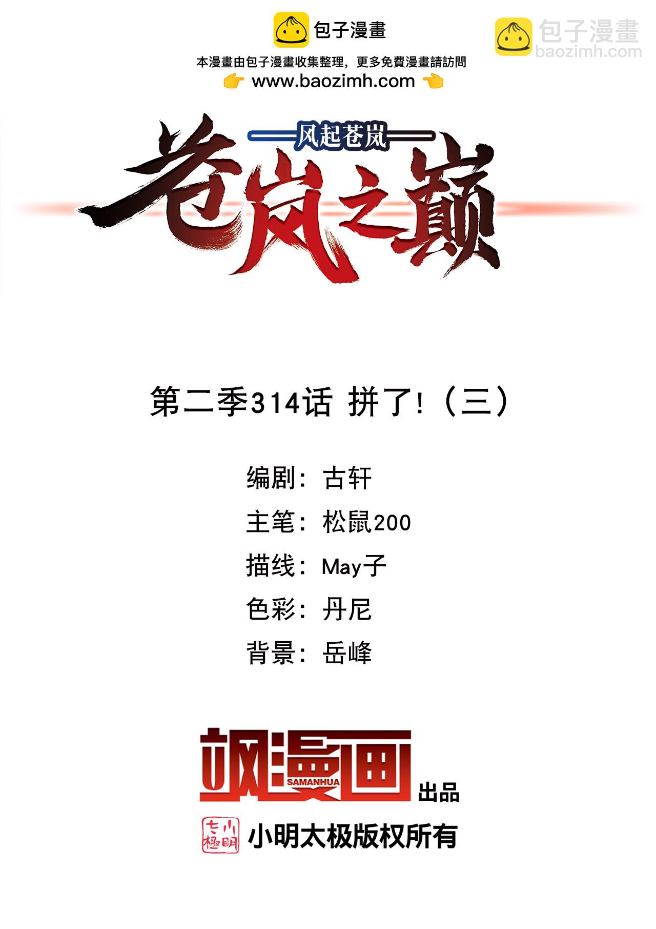 🍻风起苍岚 第2季314话 拼了！3 第2页