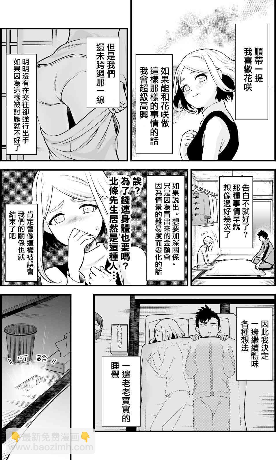 🍸搞搞曖昧就能拿到錢的男女二三事 1话 第8页