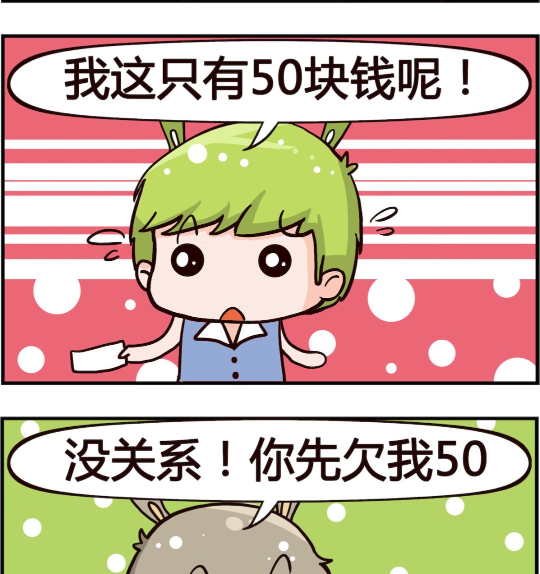 🍸搞怪阿餅 第061话 借钱 第2页