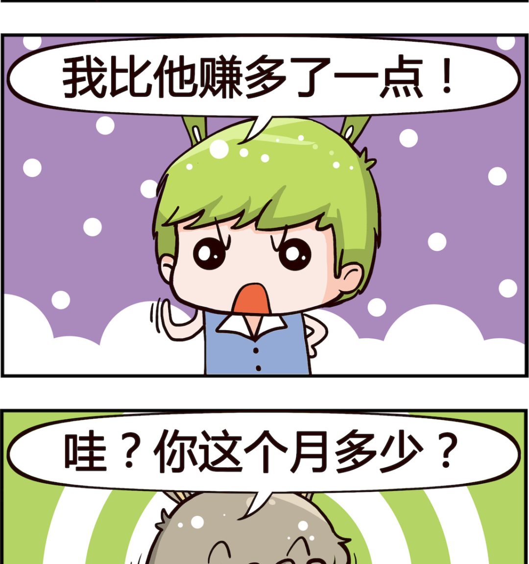 🍸搞怪阿餅 第069话 赚多少 第2页