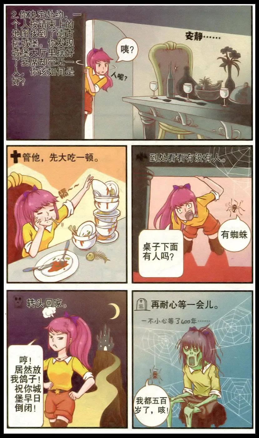 🍸搞笑测测你之 第1话 古堡舞会 第3页