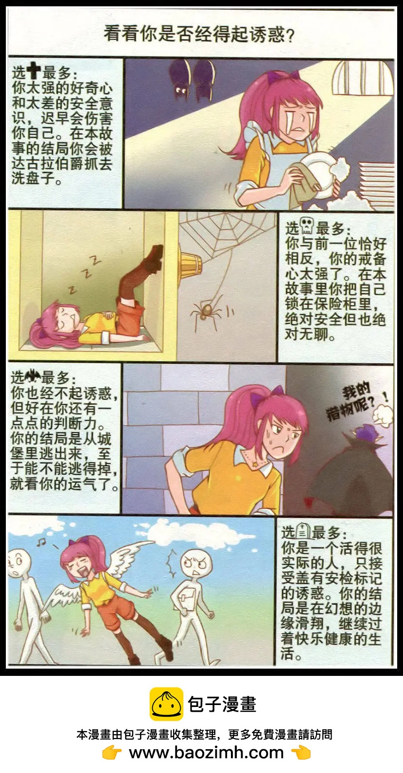 🍸搞笑测测你之 第1话 古堡舞会 第8页
