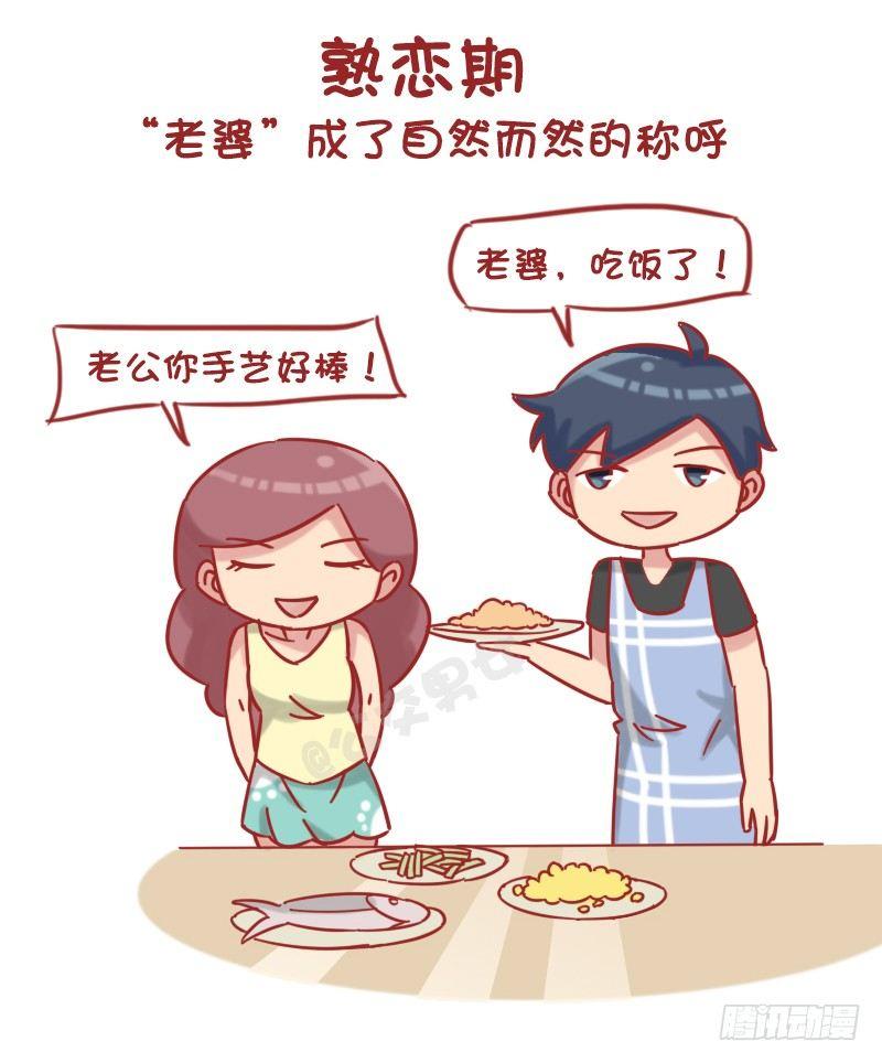 🍸公交男女爆笑漫画 1217-男朋友对你的称呼变化 第6页