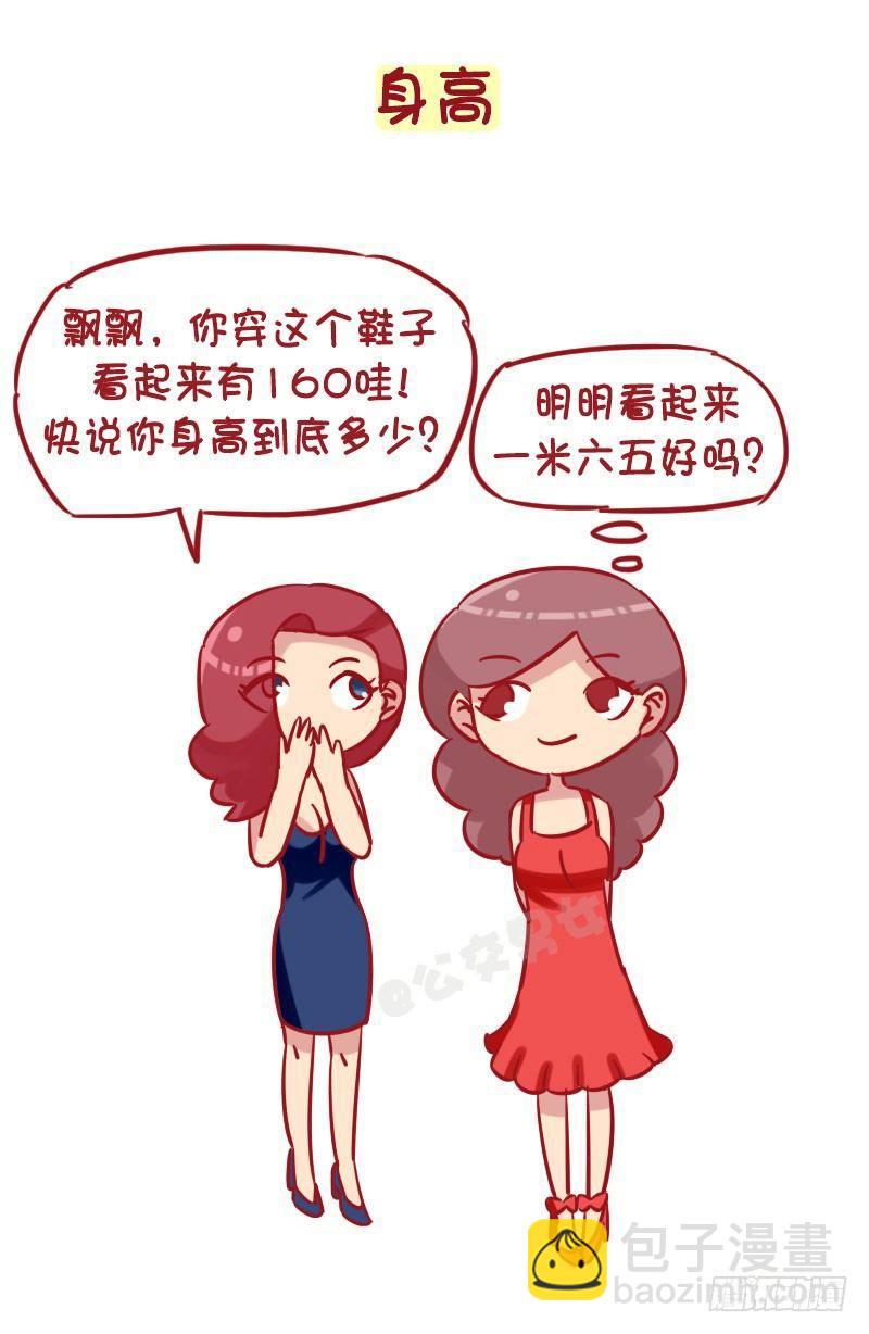 🍸公交男女爆笑漫画 1269-女生最忌讳被问到的十大 第3页