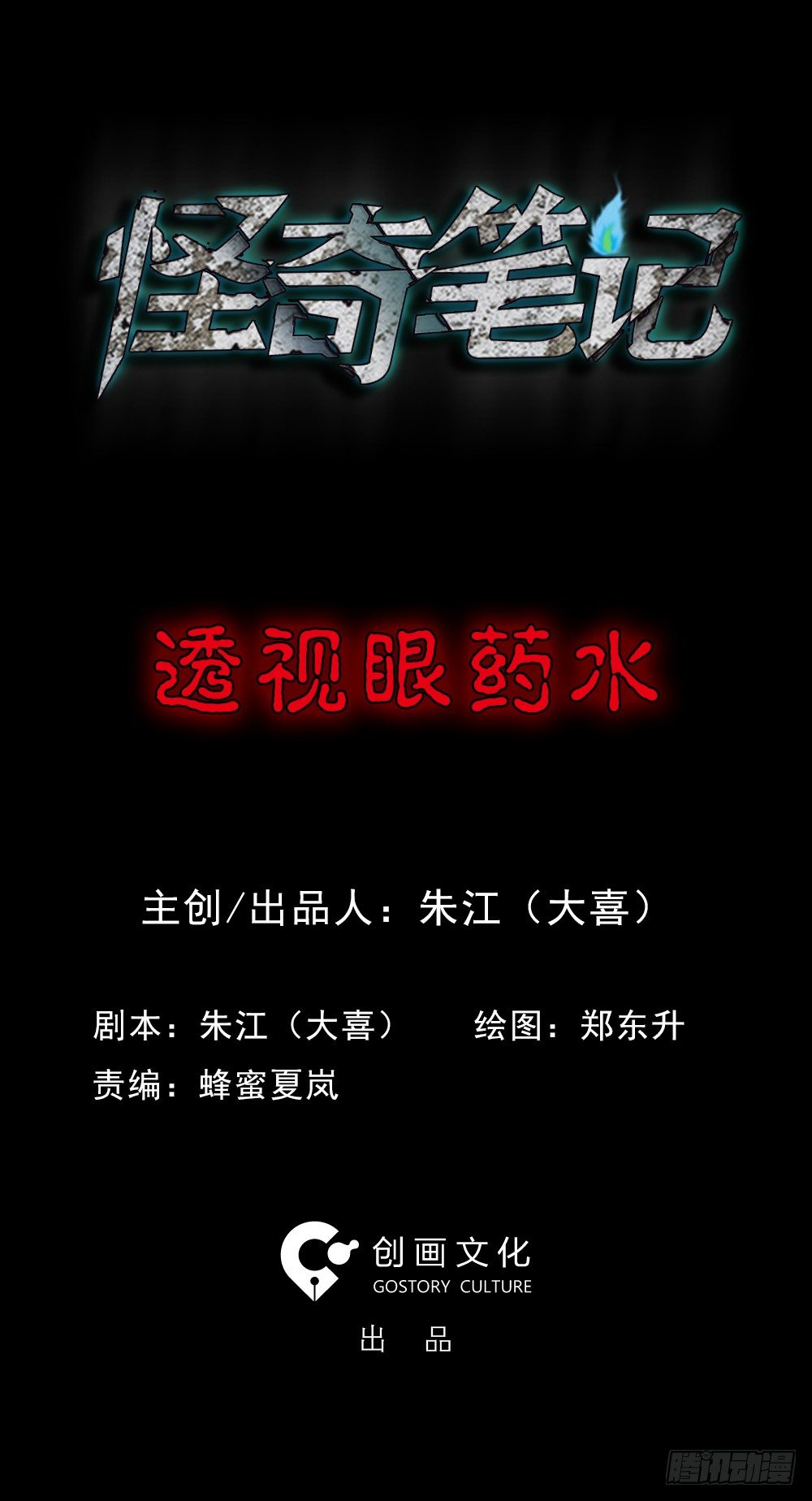 🍸怪奇笔记（怪奇脑洞集） 透视眼药水 第1页