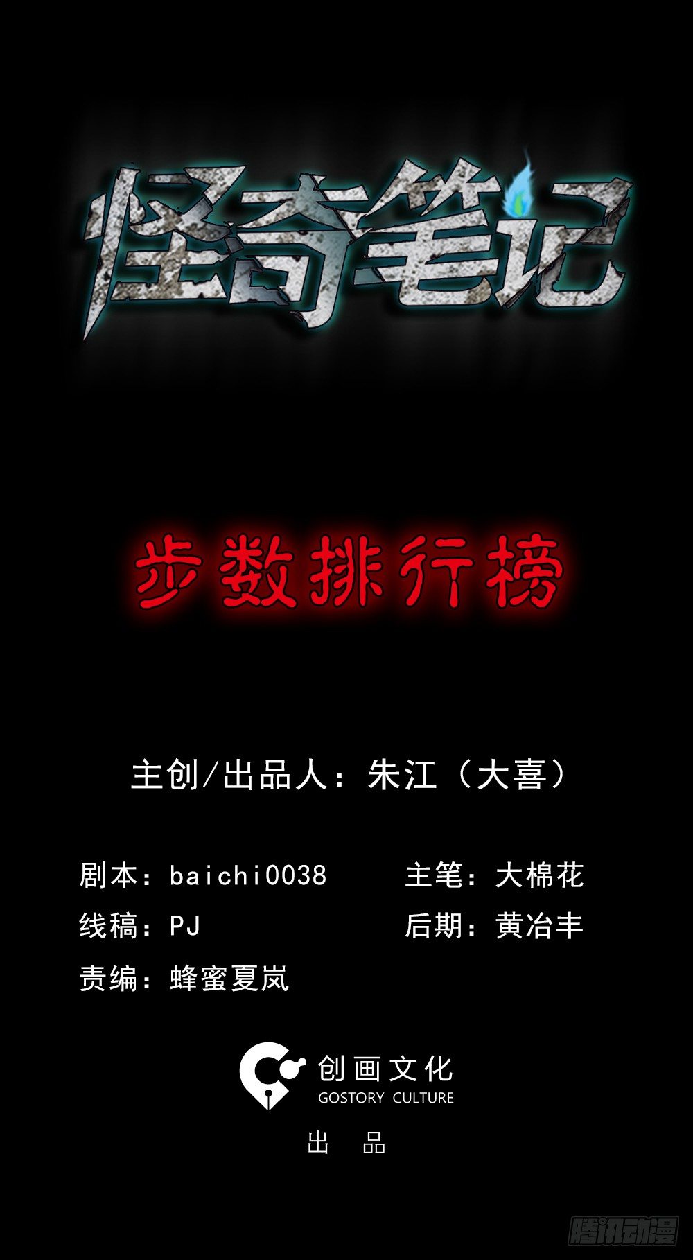 🍸怪奇笔记（怪奇脑洞集） 步数排行榜（1） 第1页
