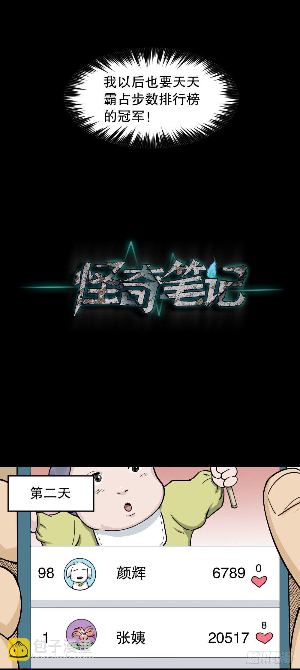 🍸怪奇笔记（怪奇脑洞集） 步数排行榜（1） 第24页