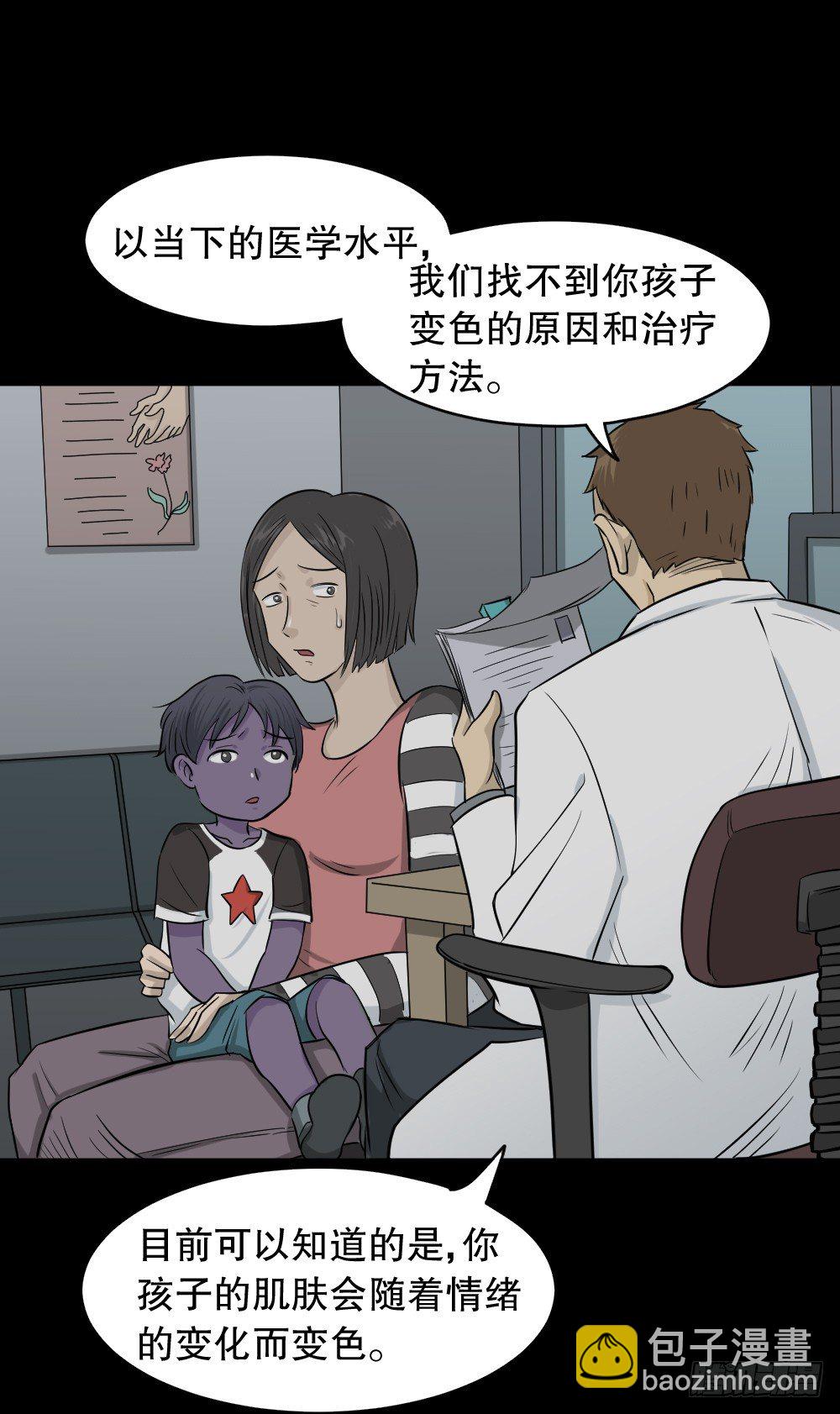 🍸怪奇笔记（怪奇脑洞集） 变色人（1） 第7页