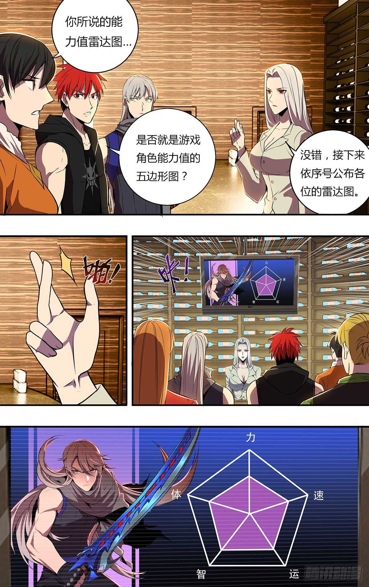 🍸怪物领域 第187话（玩家排名） 第1页