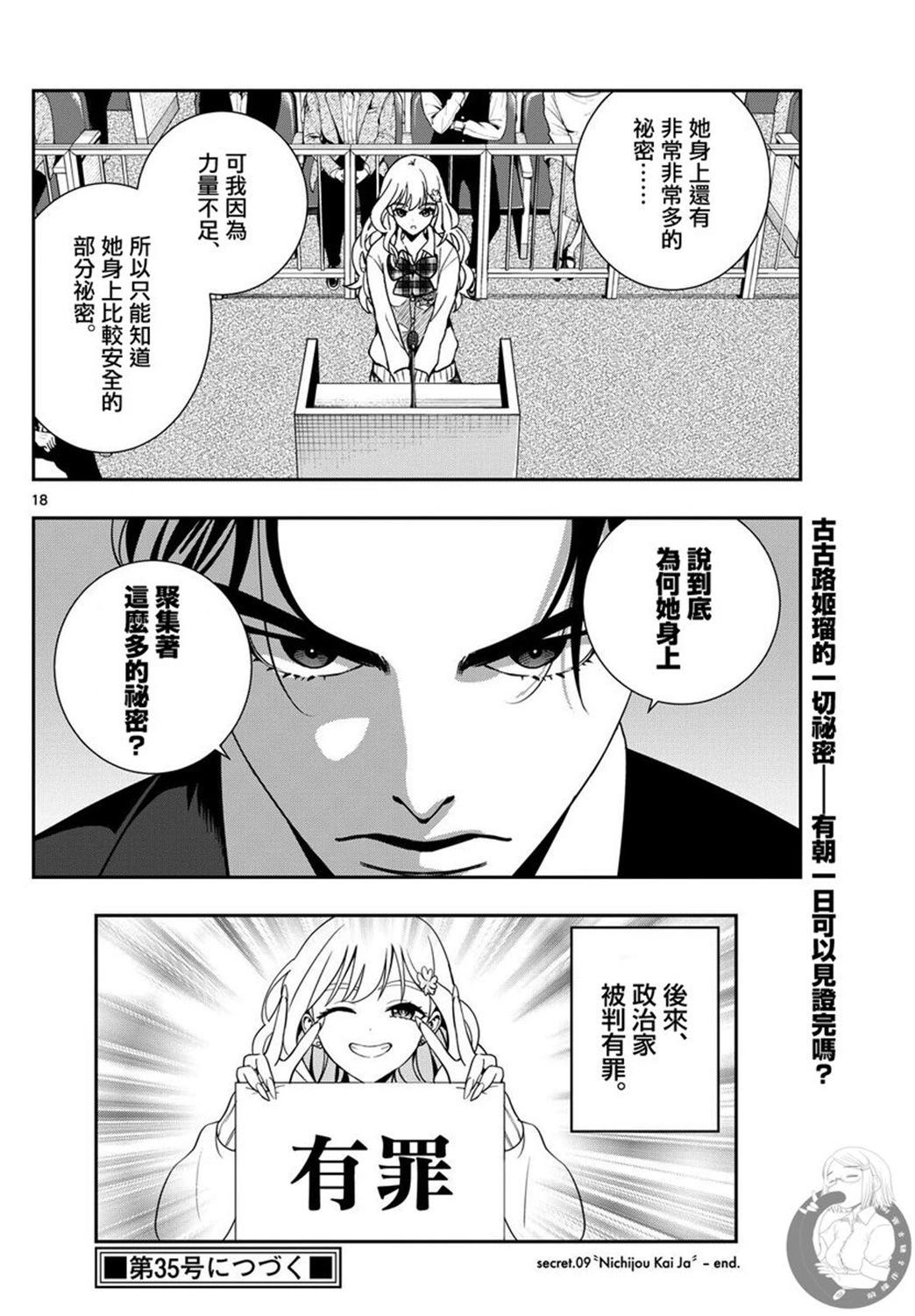 🍸古古路姬瑠的一切秘密 第09话 第18页