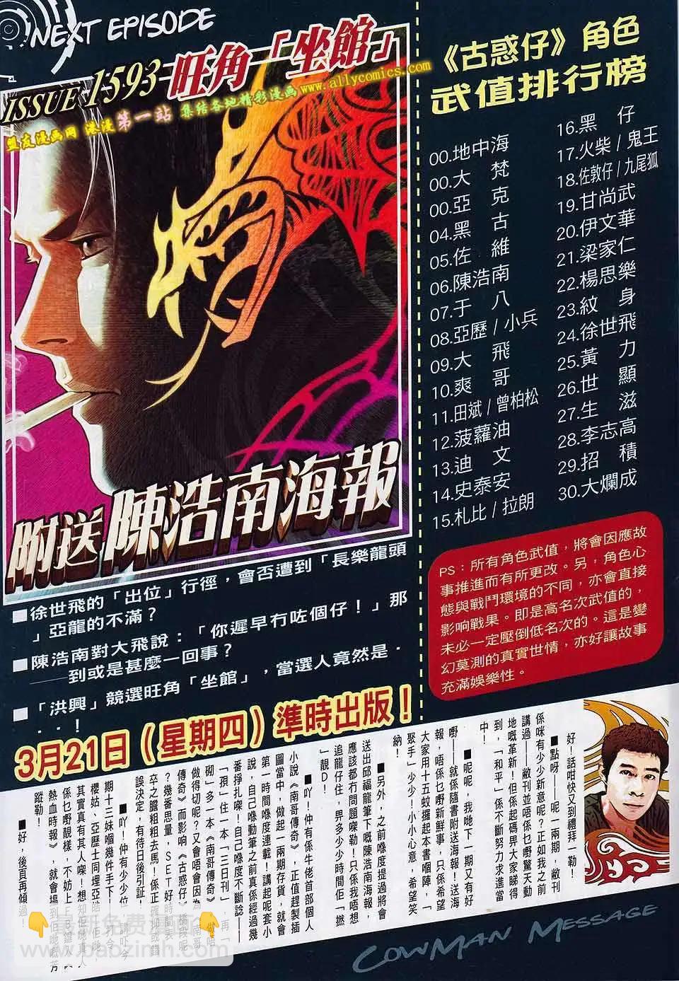 🍸古惑仔 第1592卷 第29页