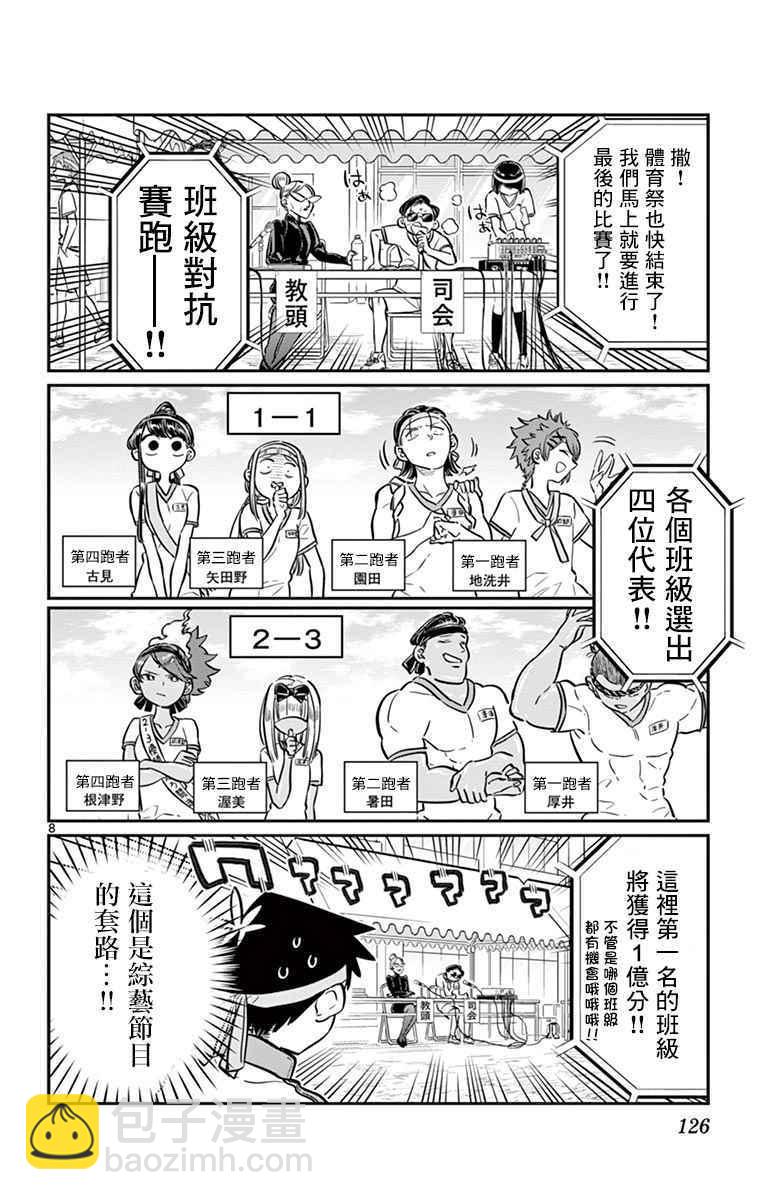 🍸古见同学有交流障碍症 第55话 体育祭后篇 第8页