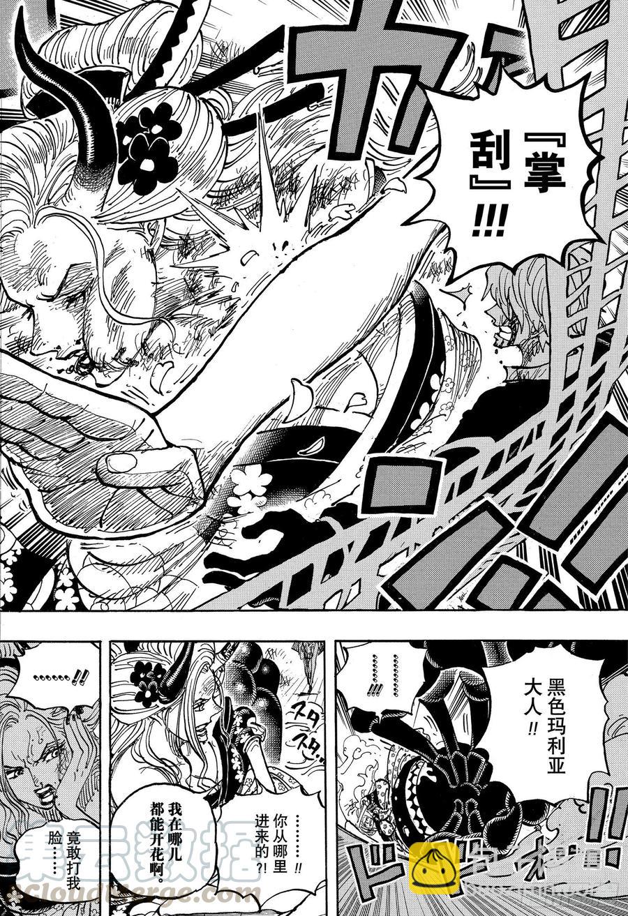 🍹航海王 第1005话 恶魔之子 第10页