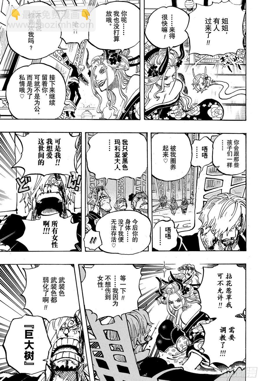 🍹航海王 第1005话 恶魔之子 第9页