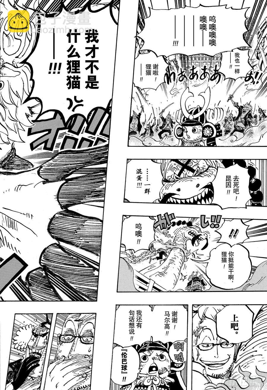 🍹航海王 第1007话 狸猫医生 第12页