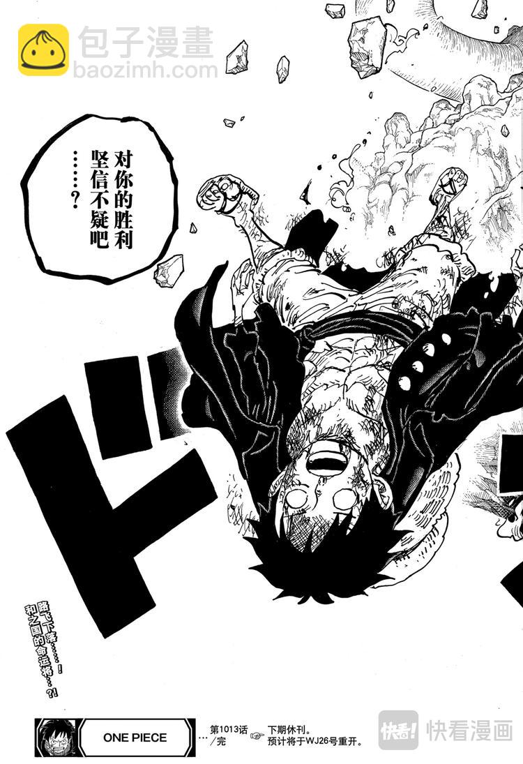 🍹航海王 第1013话 大妈的无政府状态 第17页