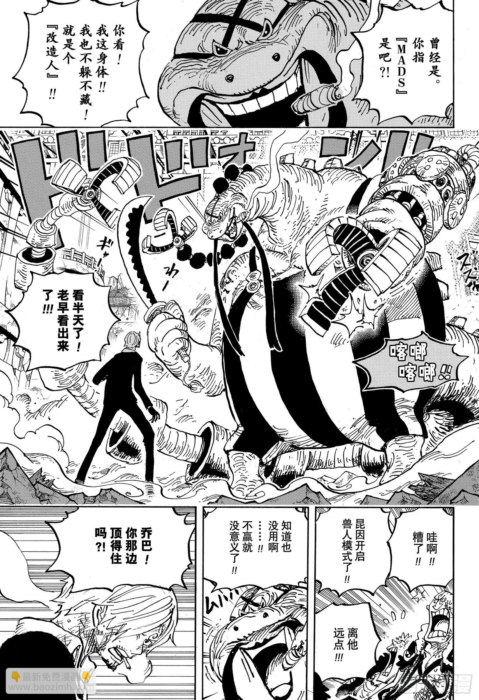 🍹航海王 第1017话 号令 第11页