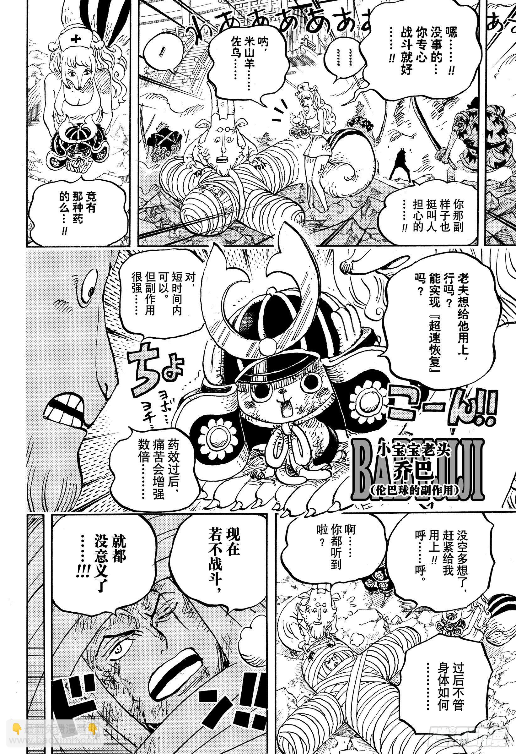 🍹航海王 第1017话 号令 第12页