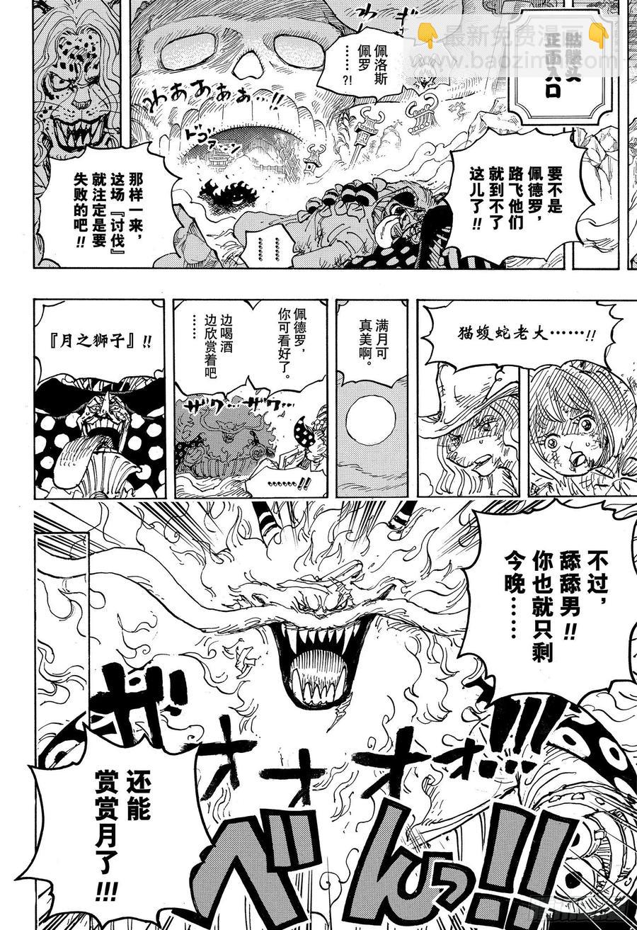🍹航海王 第1023话 一模一样 第14页