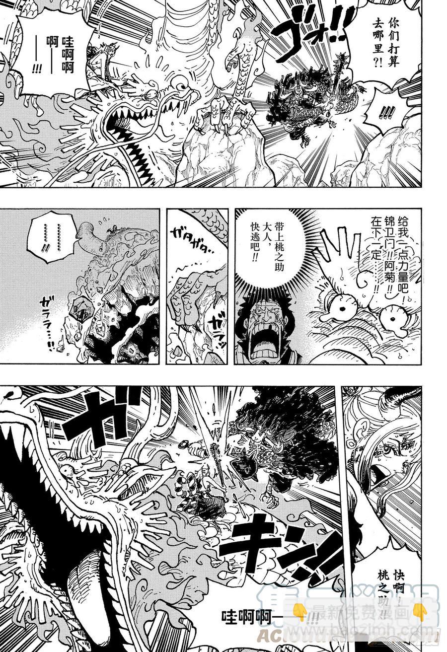 🍹航海王 第1027话 超乎想像的危机 第5页