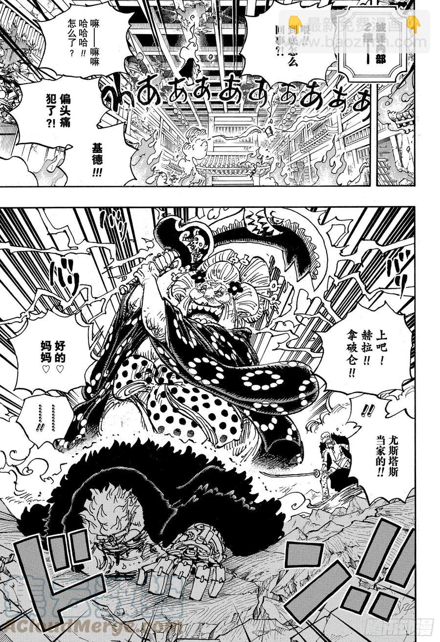 🍹航海王 第1029话 塔 第5页