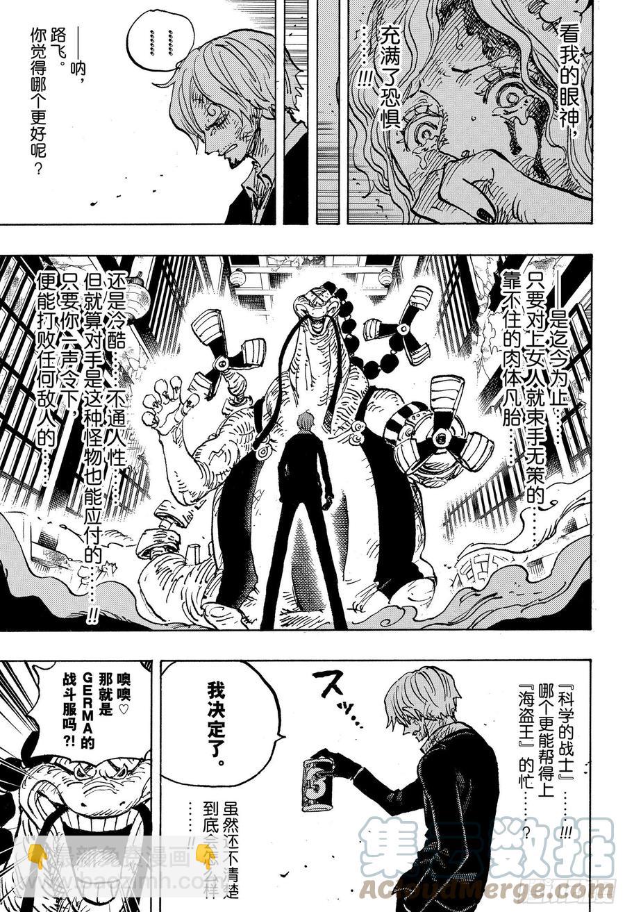 🍹航海王 第1031话 科学的战士 第15页