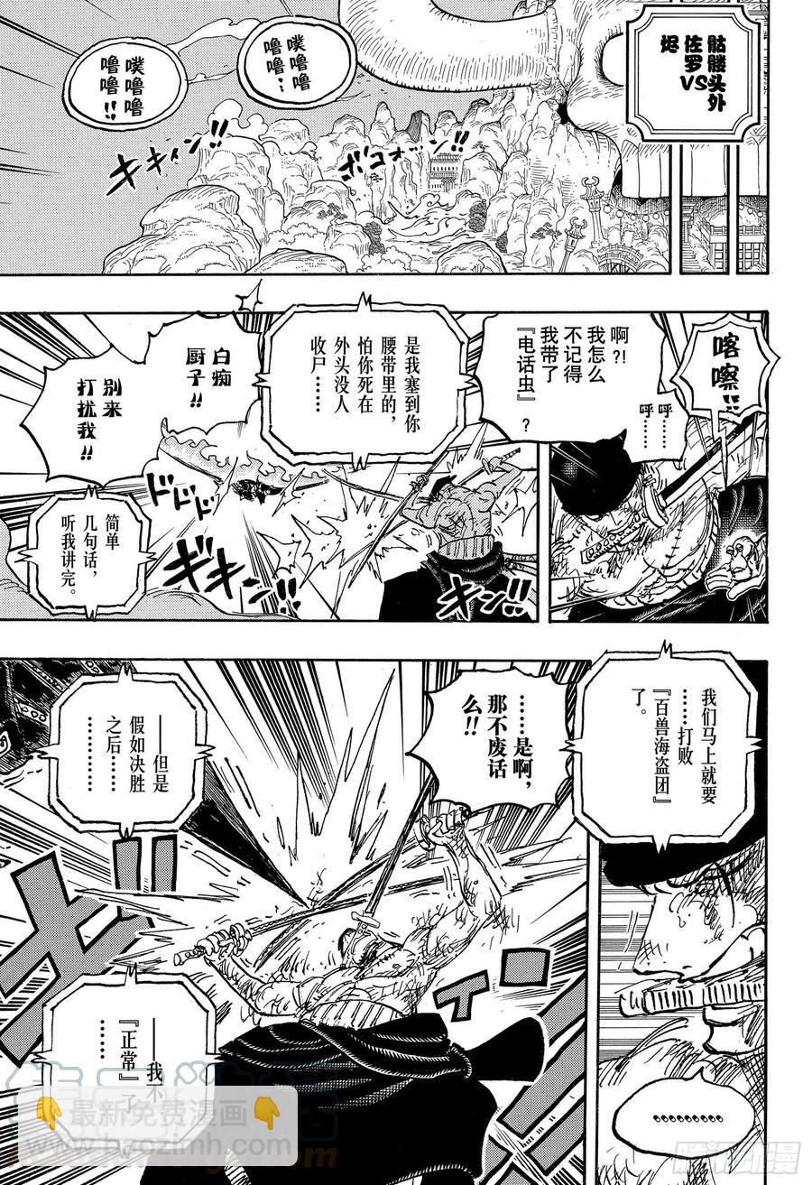 🍹航海王 第1031话 科学的战士 第17页