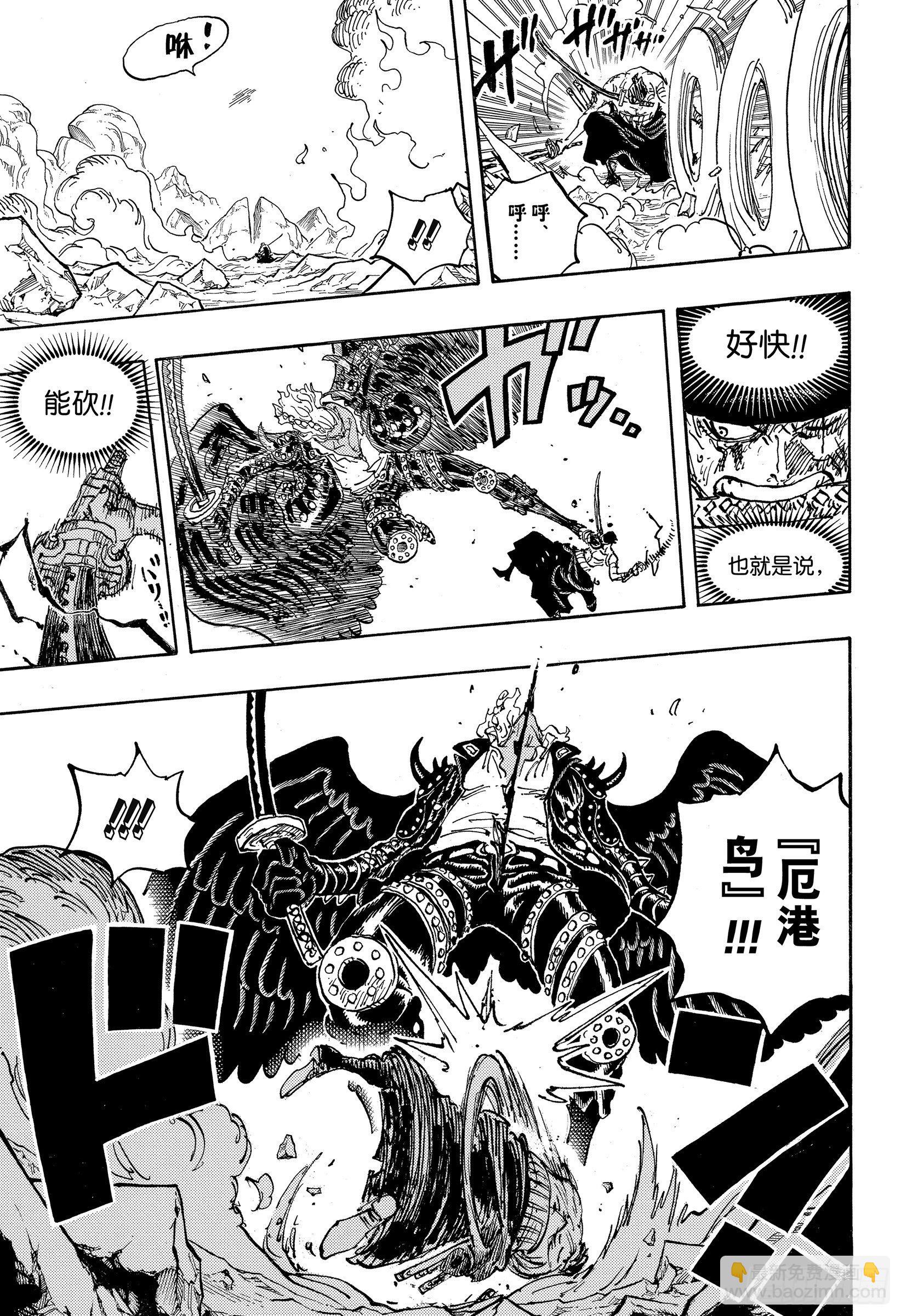 🍹航海王 第1035话 佐罗VS烬 第13页