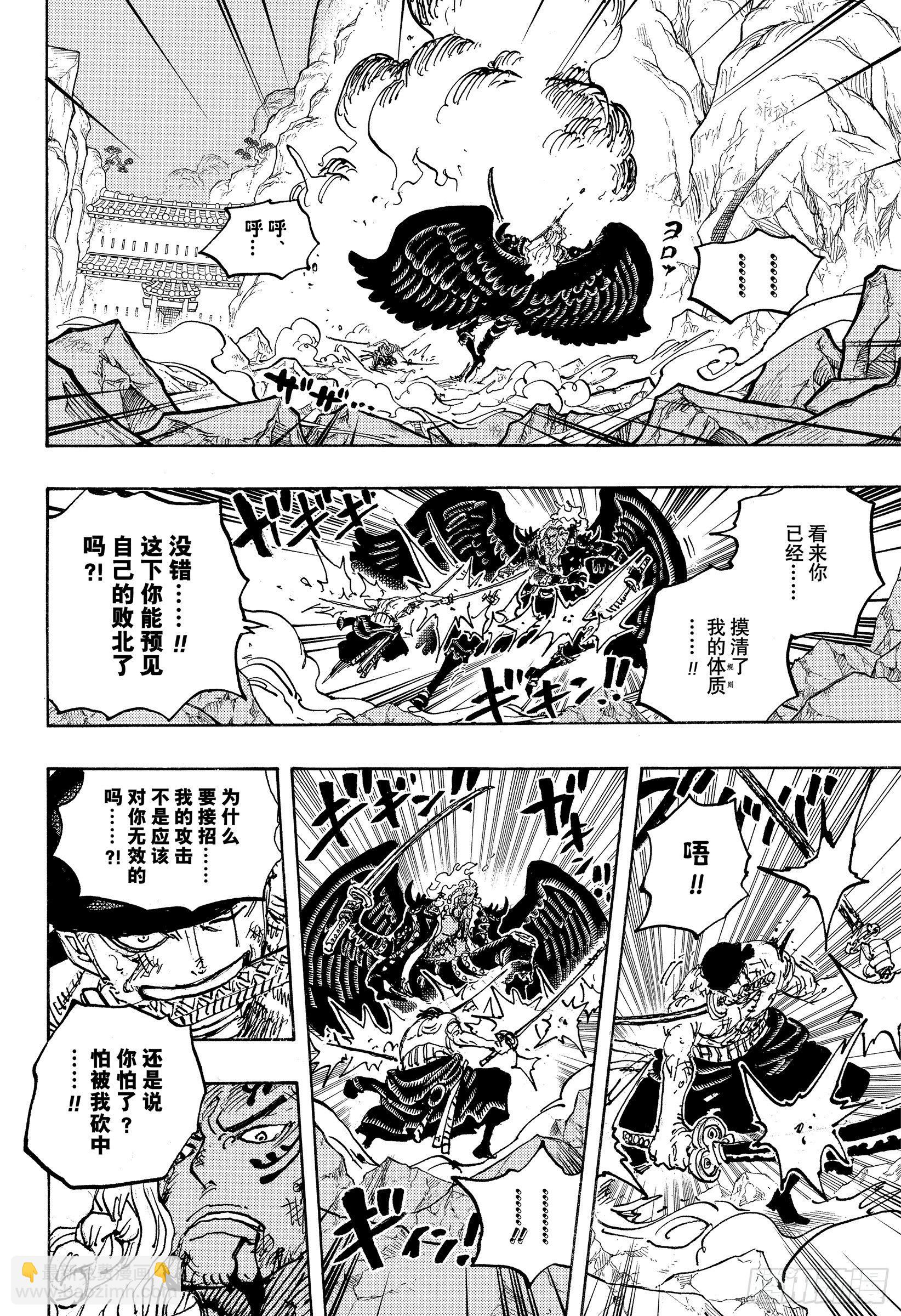 🍹航海王 第1035话 佐罗VS烬 第14页