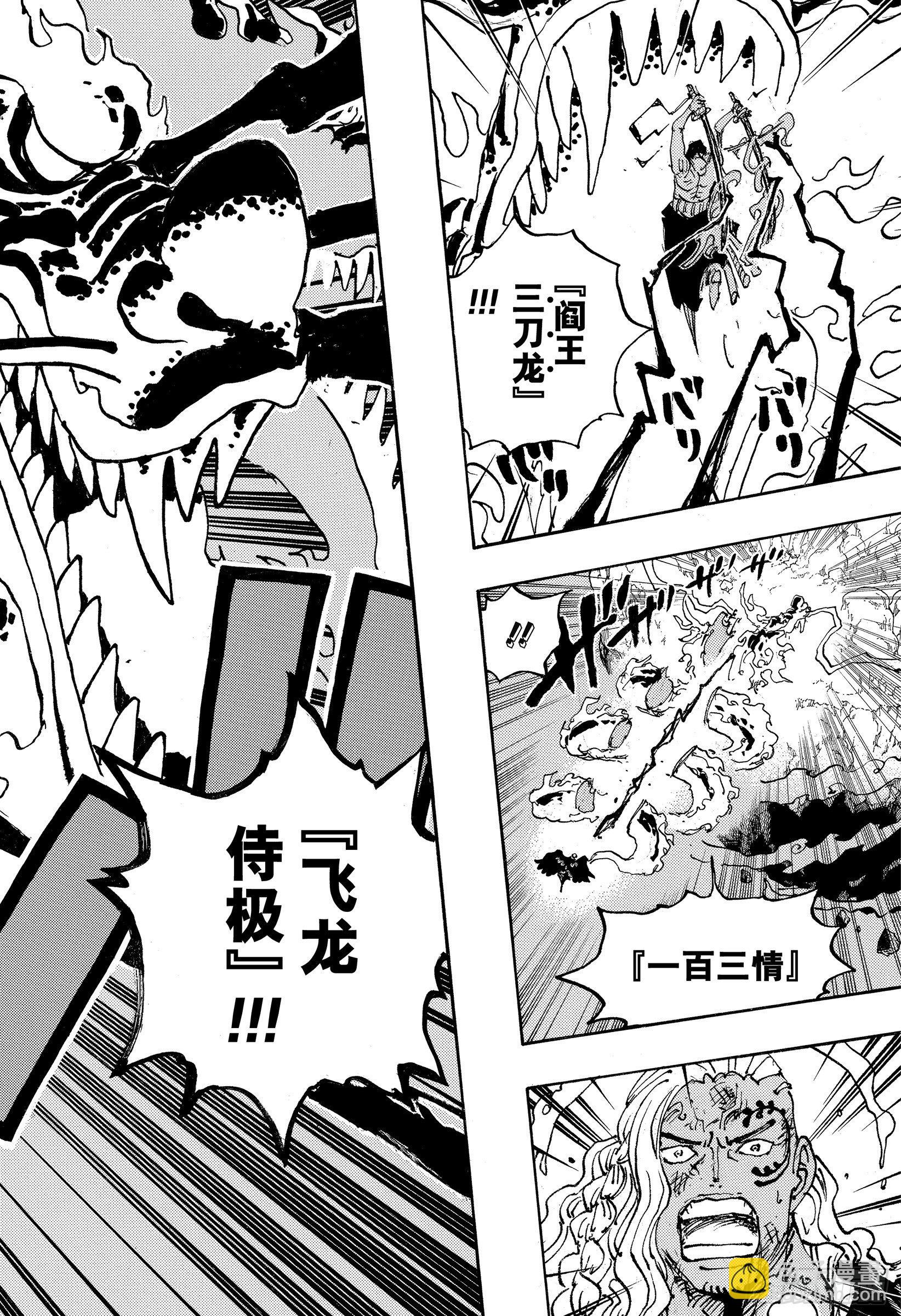 🍹航海王 第1035话 佐罗VS烬 第16页