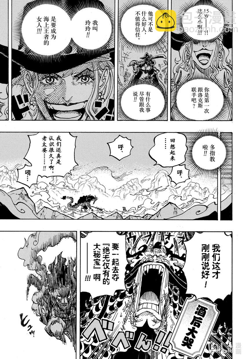 🍹航海王 第1041话 小紫 第15页