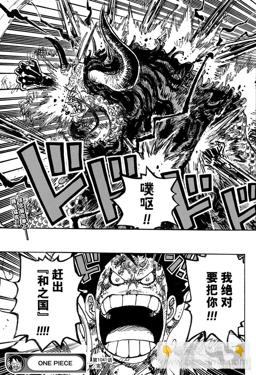 🍹航海王 第1041话 小紫 第17页